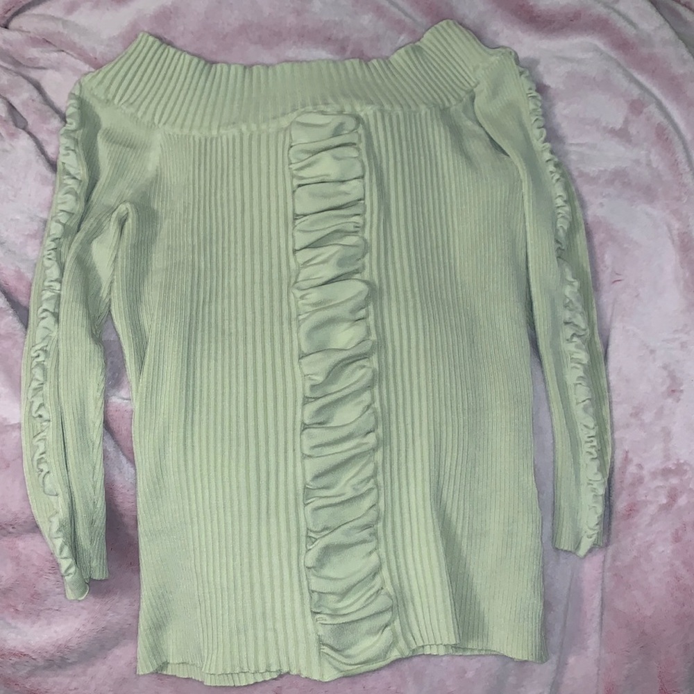 Women’s vintage sweater green